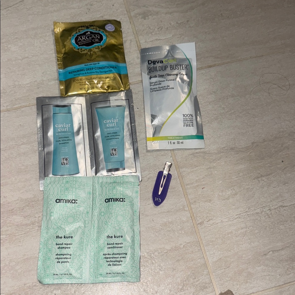Shampoo & Conditioner Sachets -